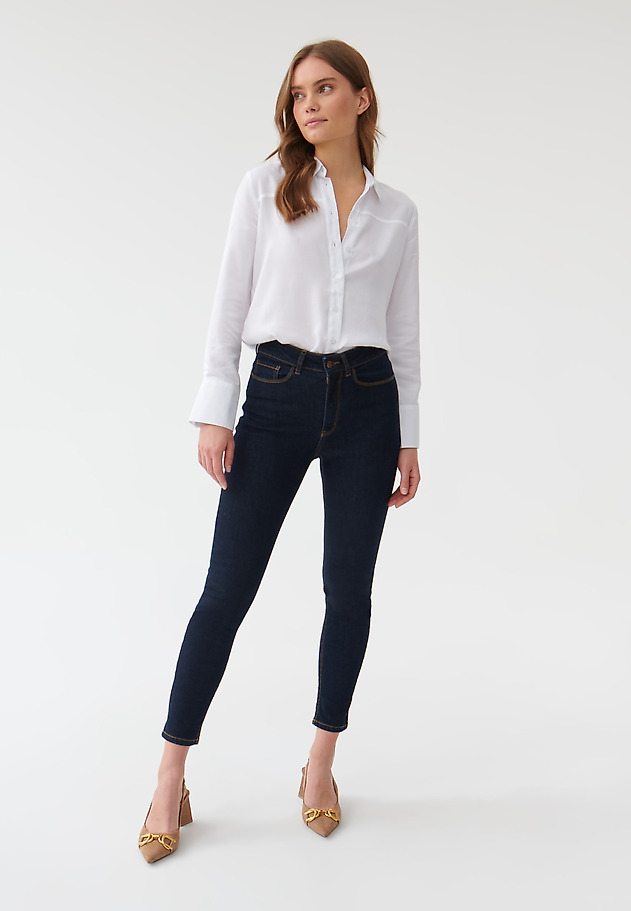 LADIES’ SKINNY JEANS JEJA LADIES’ SKINNY JEANS JEJA GRANATOWY 1