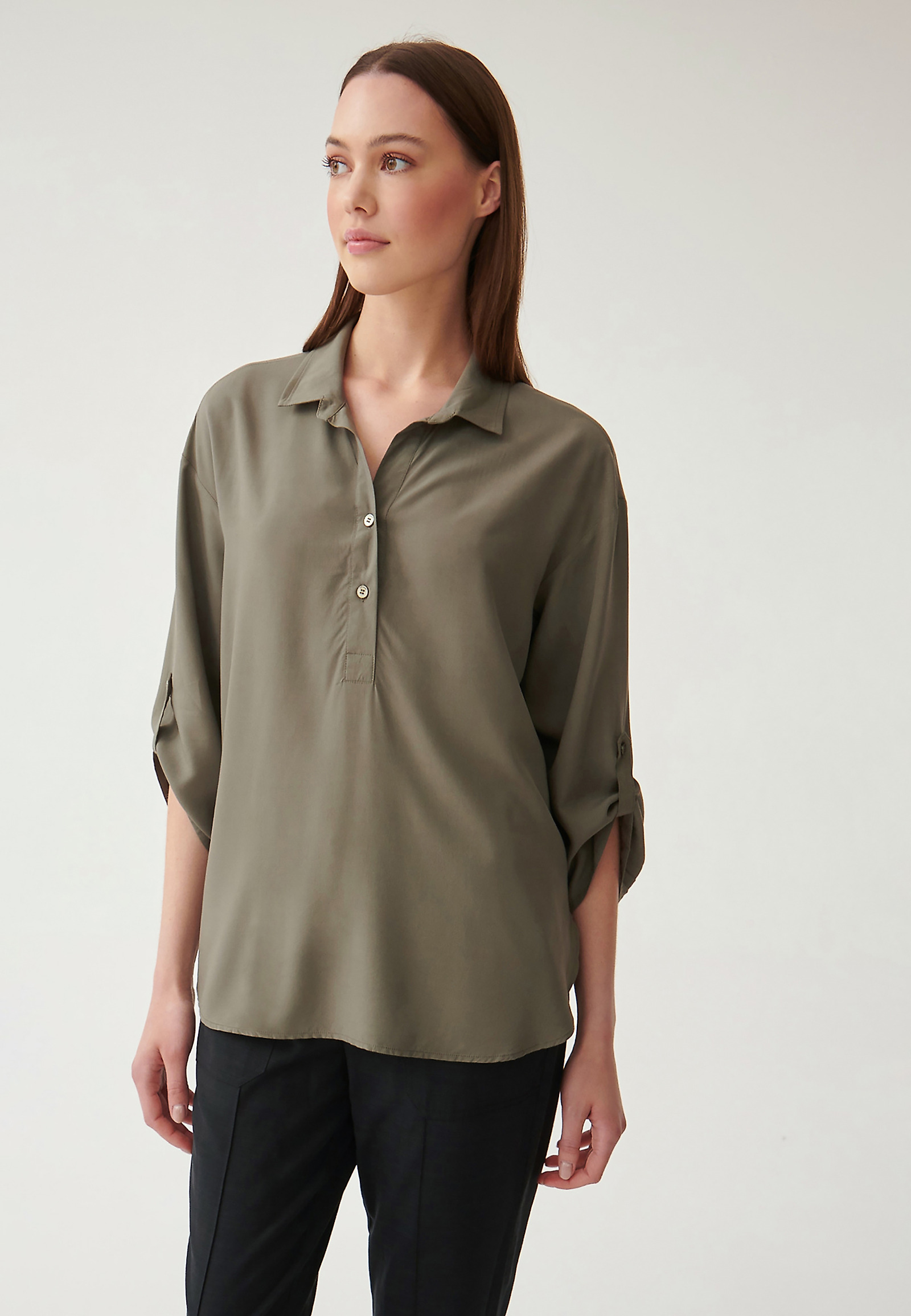 DÁMSKÁ KOŠILOVÁ HALENKA BALEA DÁMSKÁ KOŠILOVÁ HALENKA BALEA KHAKI 89111