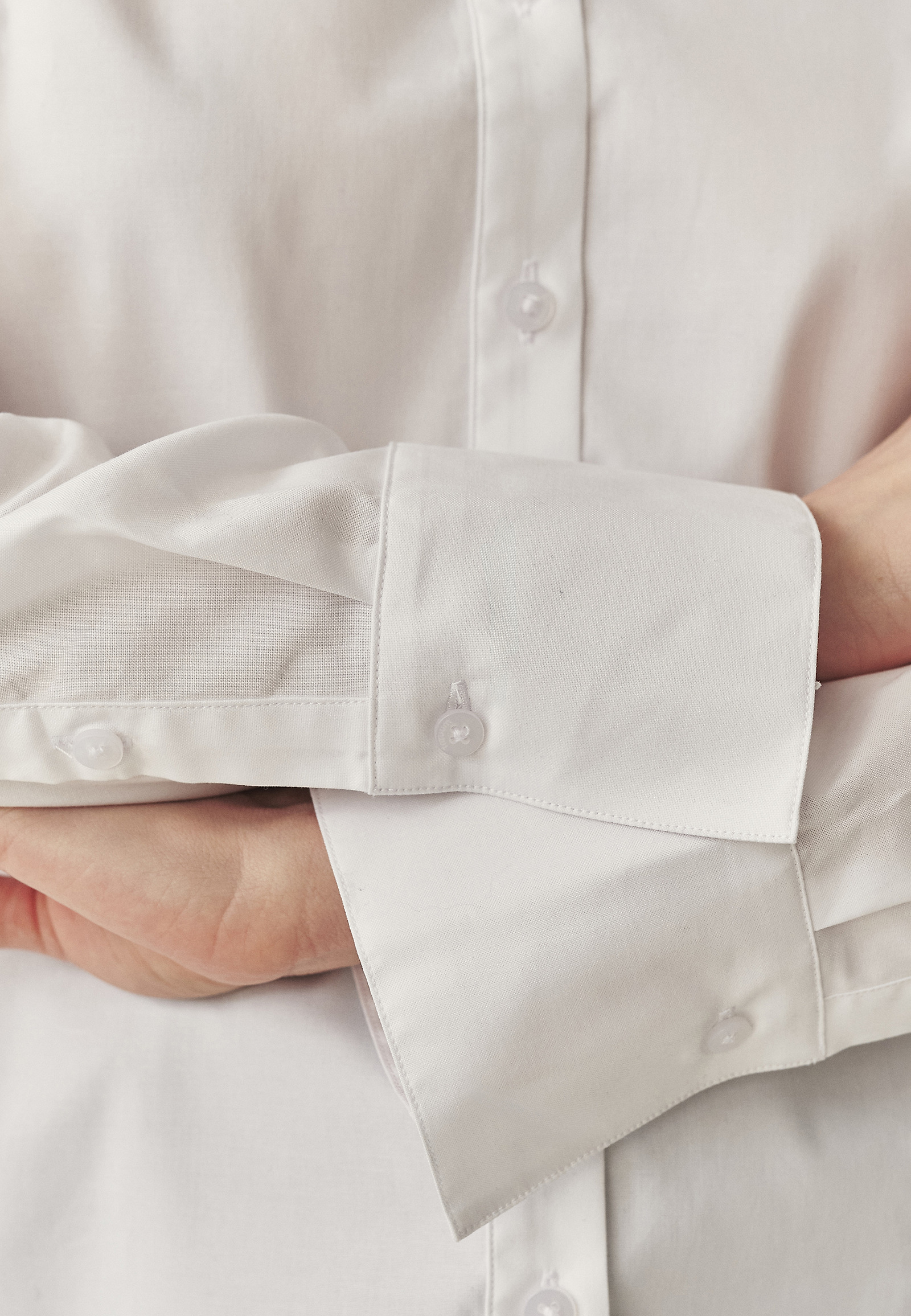CLASSIC COTTON SHIRT - ERWINA CLASSIC COTTON SHIRT - ERWINA WHITE 114420