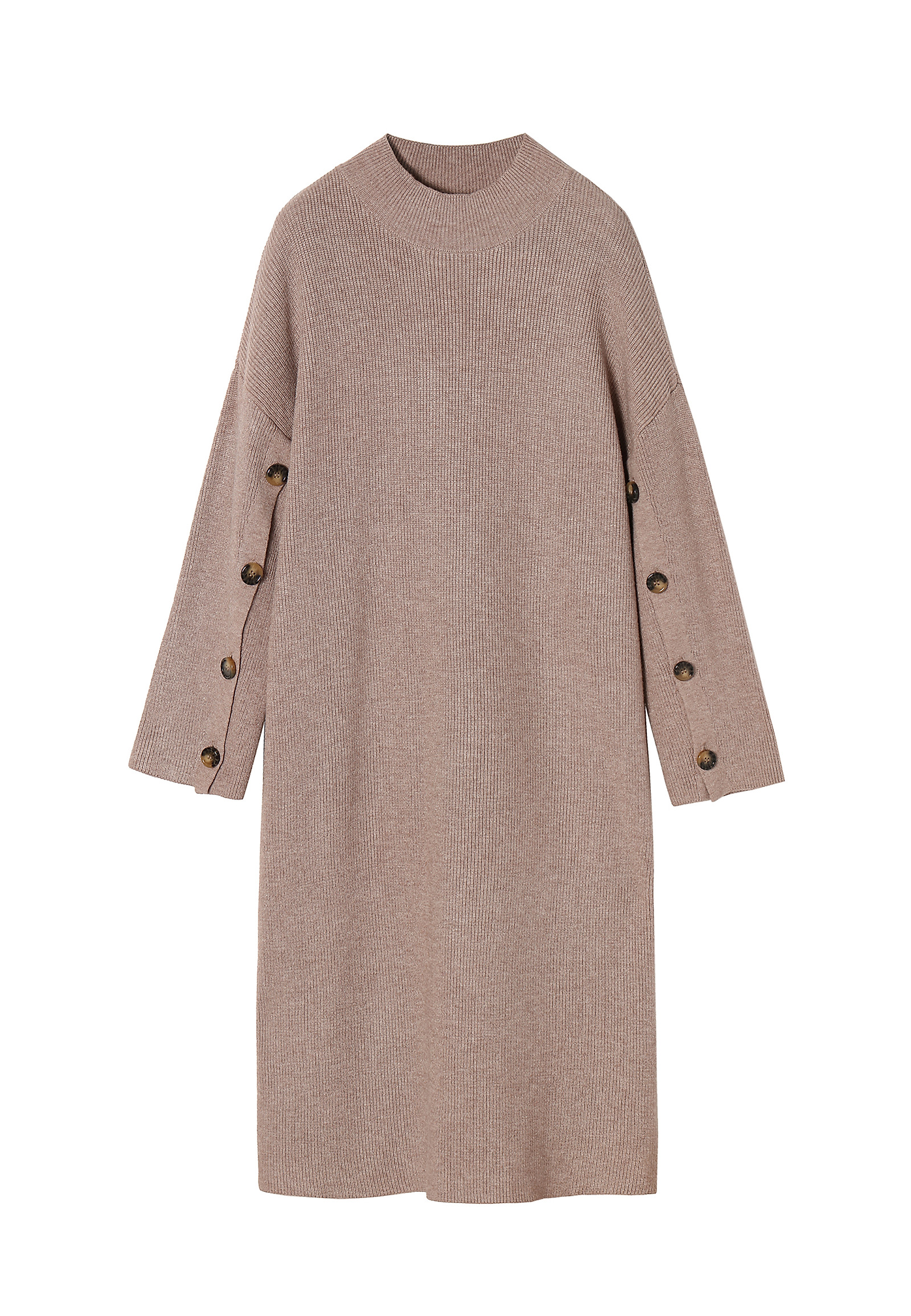 LADIES' SWEATER DRESS MIONI LADIES' SWEATER DRESS MIONI BEIGE 82499