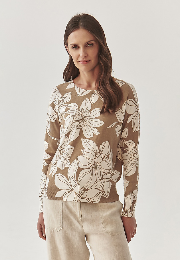 LADIES’ FLORAL SWEATER - FLERI LADIES’ FLORAL SWEATER - FLERI MULTIKOLOR 3