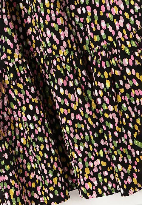 ROCHIE CU VOLANE ÎN PETE MILI 1 MULTICOLOR 2