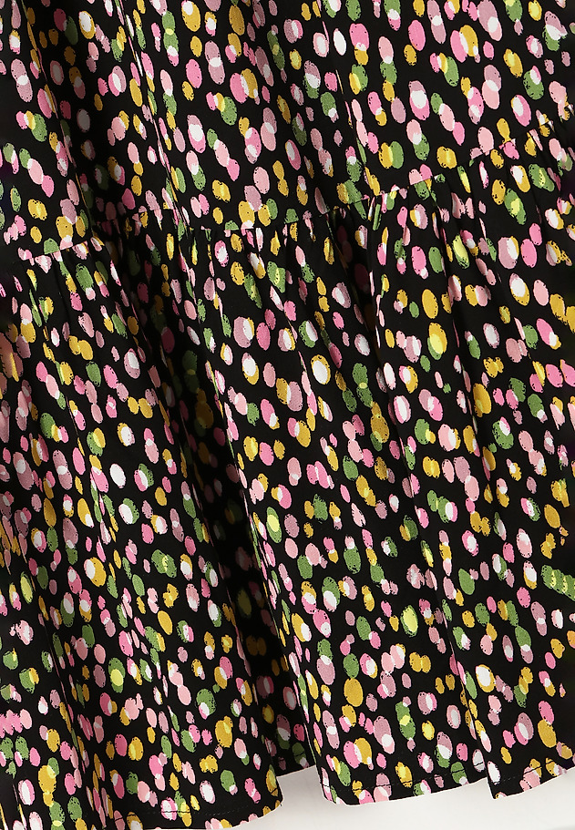 LADIES' RUFFLE PRINTED DRESS MILI 1 LADIES' RUFFLE PRINTED DRESS MILI 1 MULTIKOLOR 6