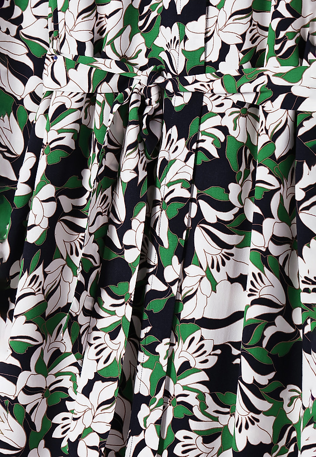 SUKIENKA MIDI W KWIATY LISO SUKIENKA MIDI W KWIATY LISO MULTIKOLOR 7