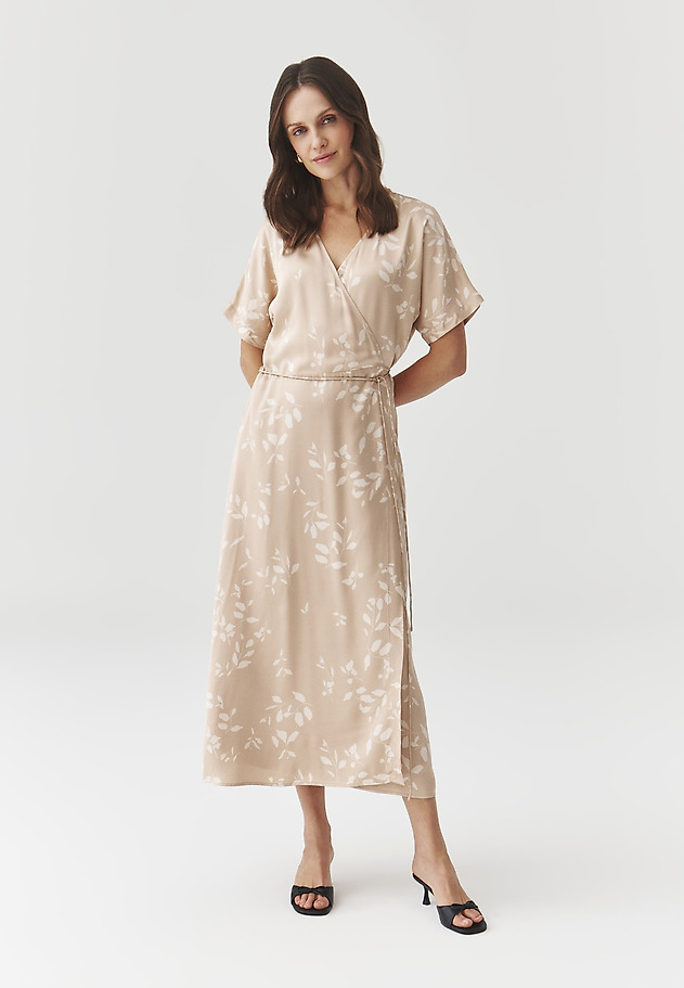 FLORAL PATTERNED ENVELOPE DRESS — ZEREWI FLORAL PATTERNED ENVELOPE DRESS — ZEREWI MULTIKOLOR 4