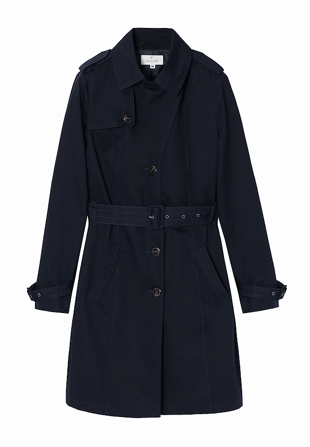 LADIES' TRENCH MEGANA 1 LADIES' TRENCH MEGANA 1 NAVY BLUE 6