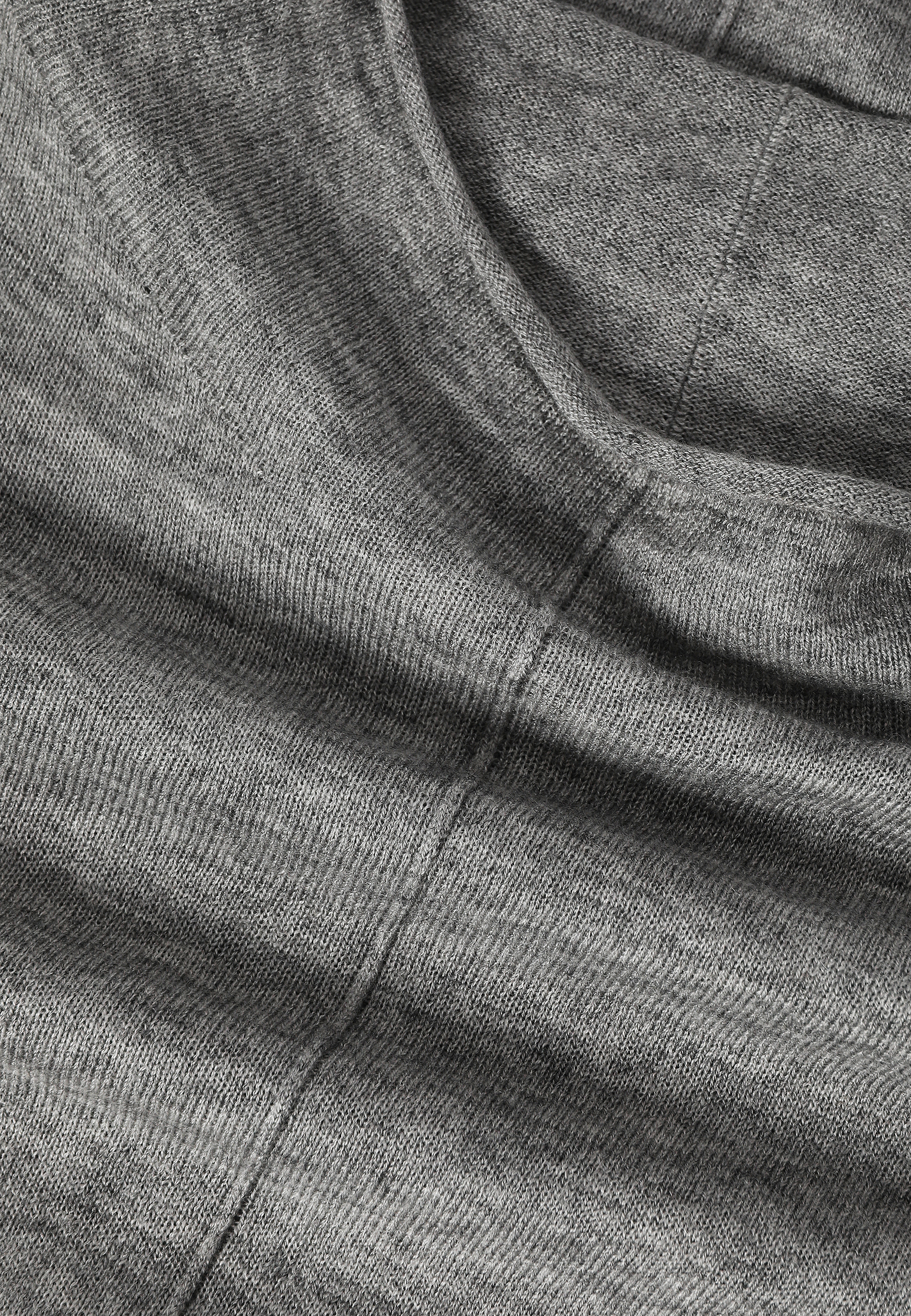 MIĘKKI SWETER Z WEŁNĄ - DONNA SZARY 2