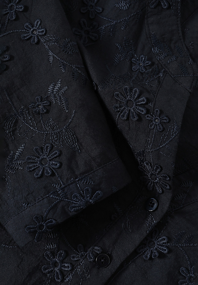 HÖLGYEK SZÖVET BLOUSE VIRÁGI HÍMZÉSEKKEL — RELIA HÖLGYEK SZÖVET BLOUSE VIRÁGI HÍMZÉSEKKEL — RELIA SÖTÉTKÉK 7