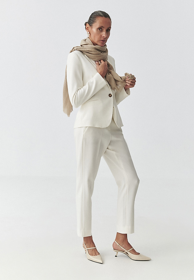SUIT TROUSERS - RIMINI 1 SUIT TROUSERS - RIMINI 1 ECRU 1