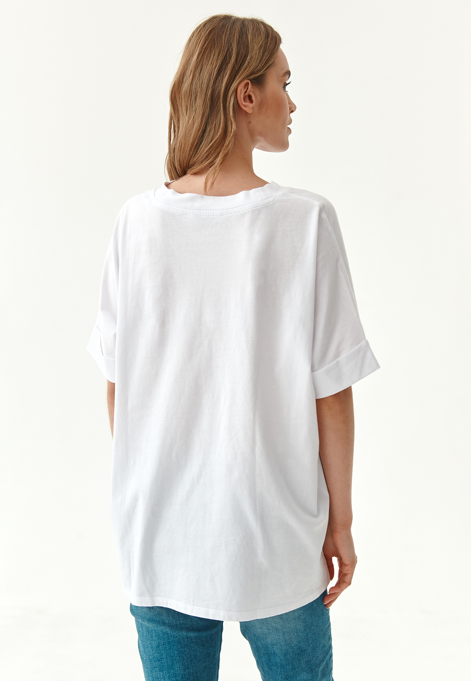 BAWEŁNIANY T-SHIRT DAMSKI LIKE 4