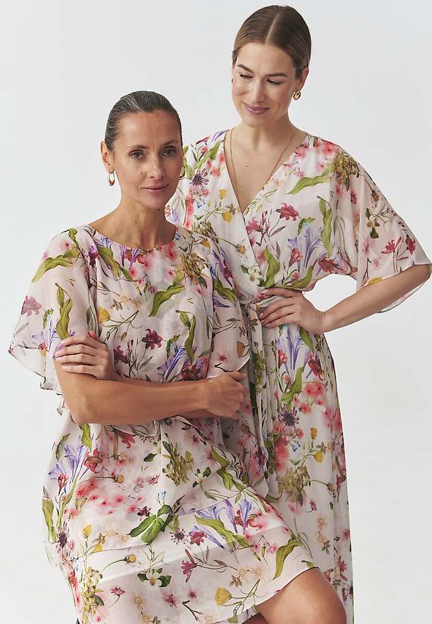 CHIFFON FLORAL DRESS - MONROSE 1 CHIFFON FLORAL DRESS - MONROSE 1 MULTIKOLOR 1
