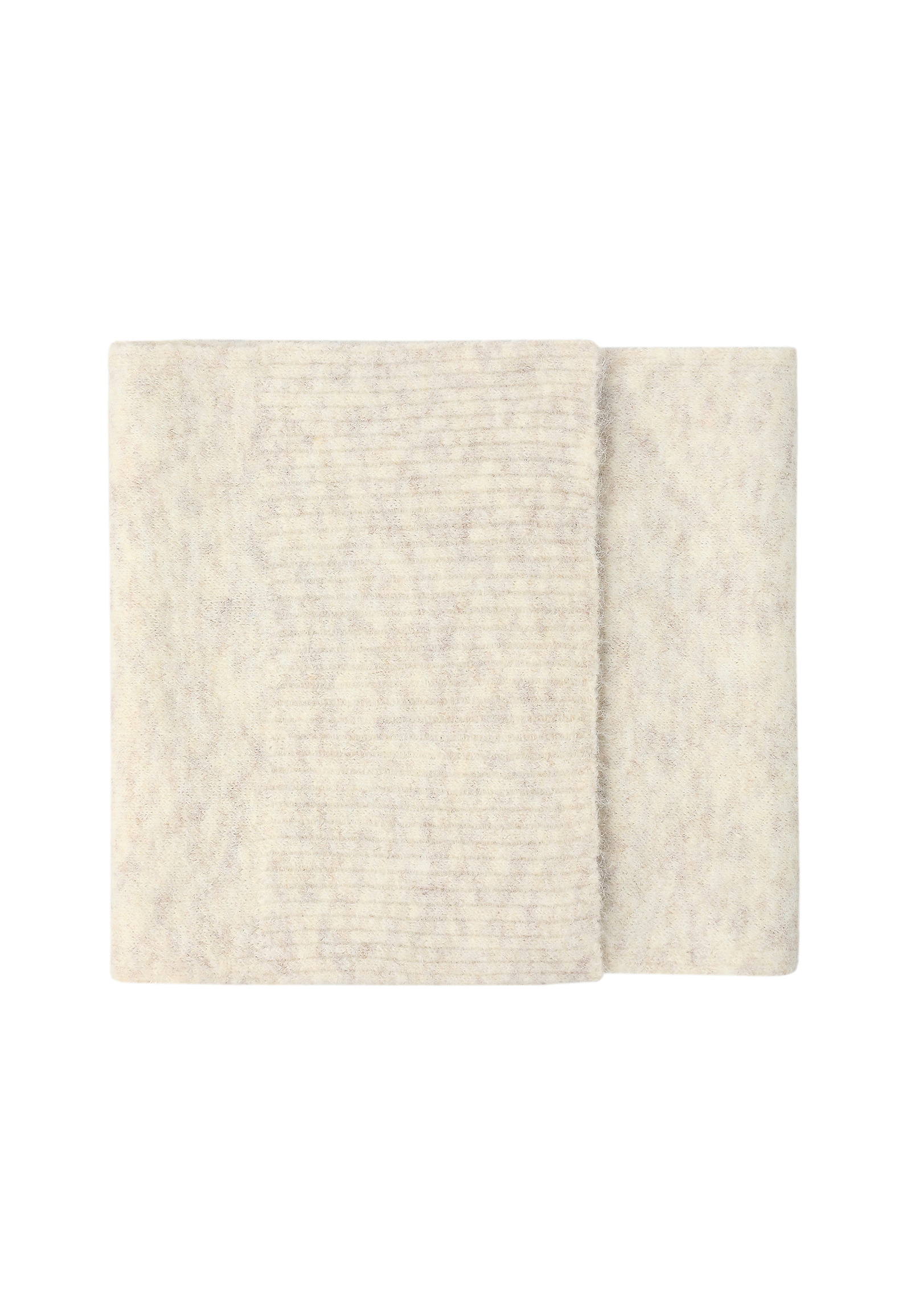 SCARF WITH WOOL BLEND - STORIV SCARF WITH WOOL BLEND - STORIV ECRU 115784