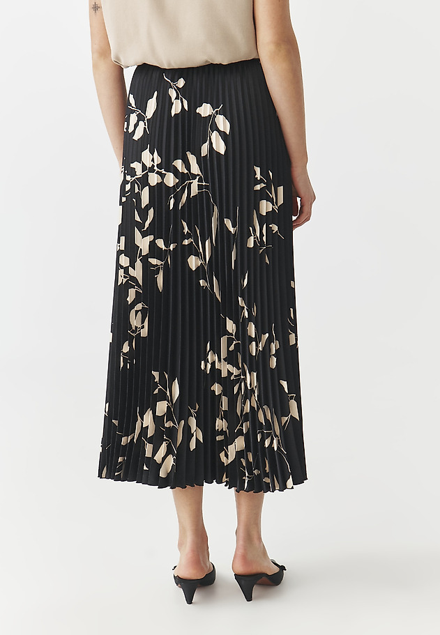 PLEATED SKIRT WITH FLORAL PATTERN — MIRAMA 3 PLEATED SKIRT WITH FLORAL PATTERN — MIRAMA 3 MULTIKOLOR 3