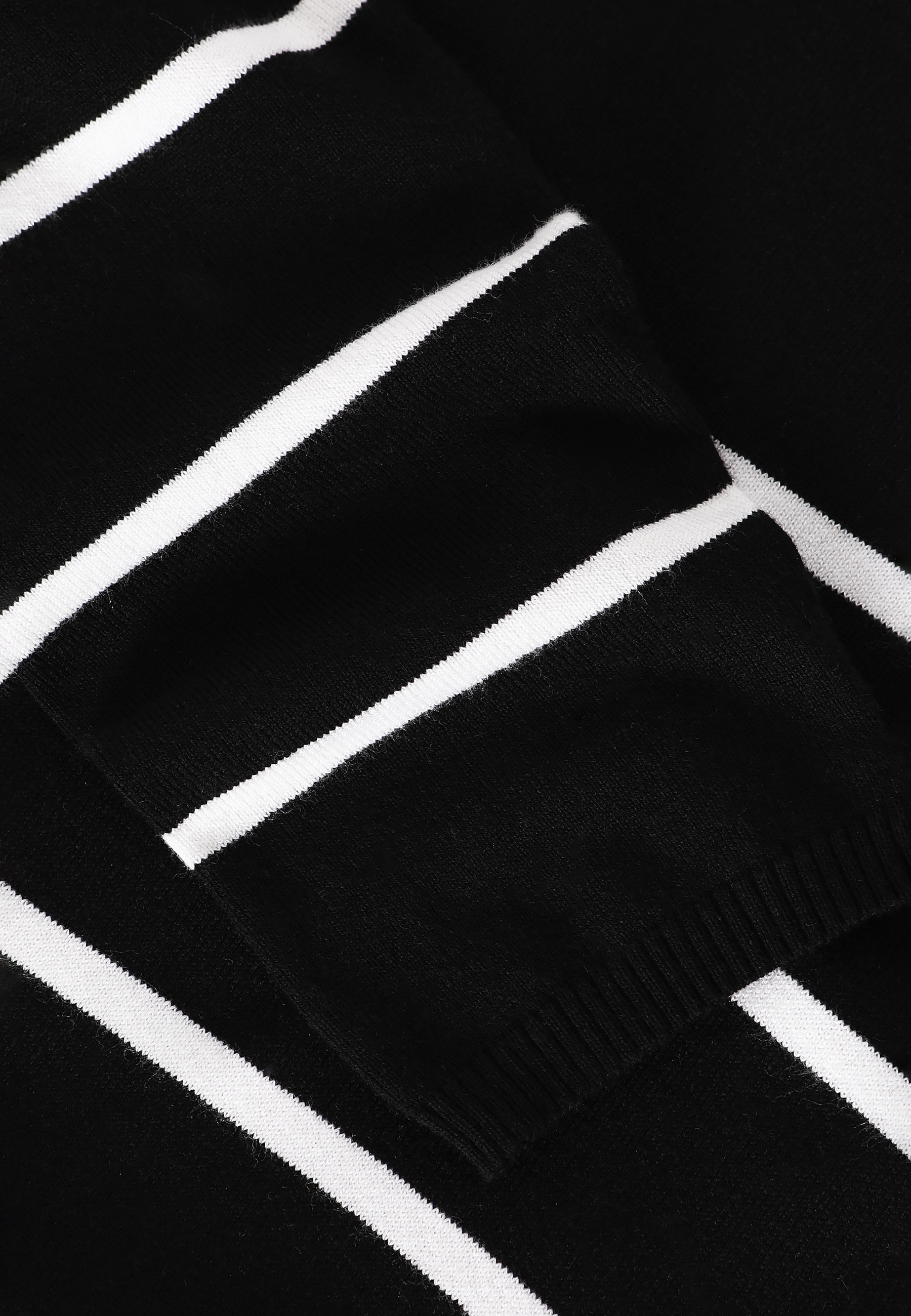 OVERSIZOWY SWETER DAMSKI W PASKI DROP