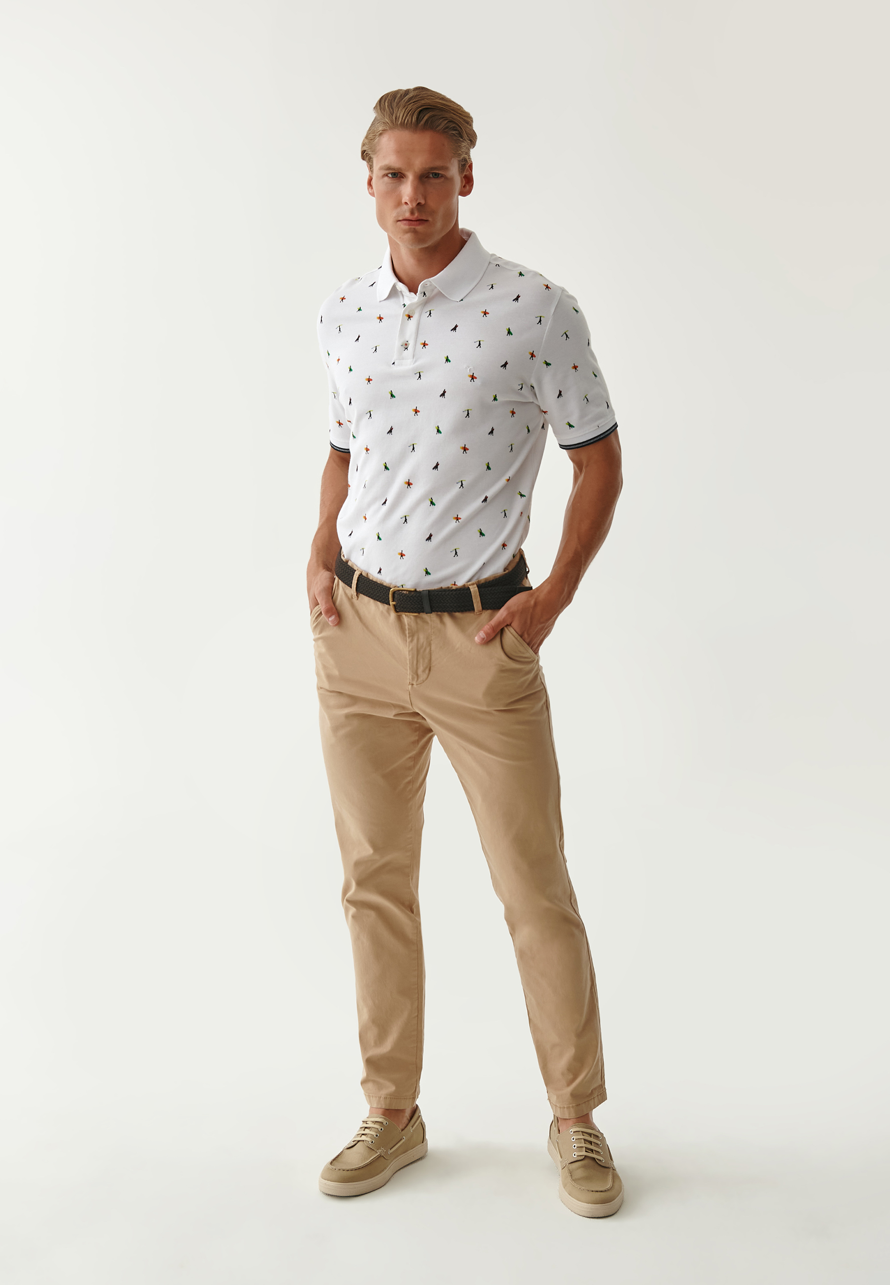 MĘSKA KOSZULKA POLO Z BAWEŁNY JAY 8