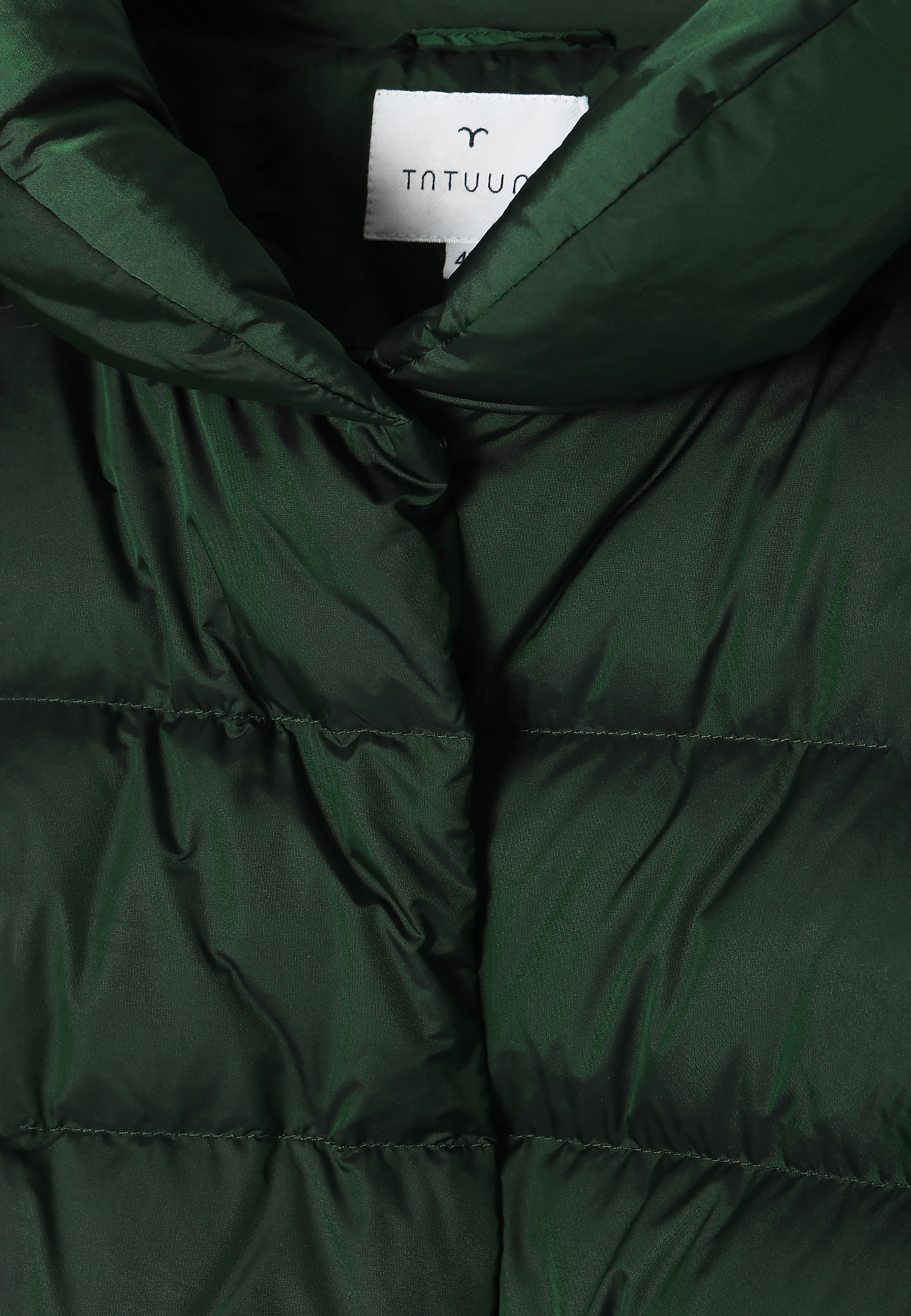 DAMSKA PUFFER JAKNA S KRAVATO ZOA DAMSKA PUFFER JAKNA S KRAVATO ZOA ZELENA 91501