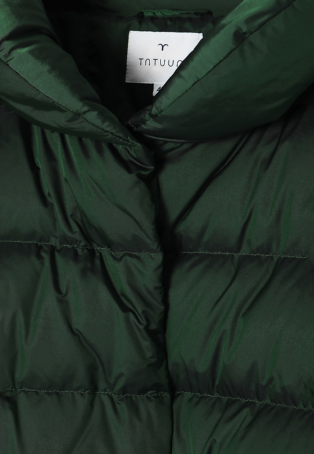 LADIES’ PUFFER JACKET WITH TIE ZOA LADIES’ PUFFER JACKET WITH TIE ZOA ZIELONY 8