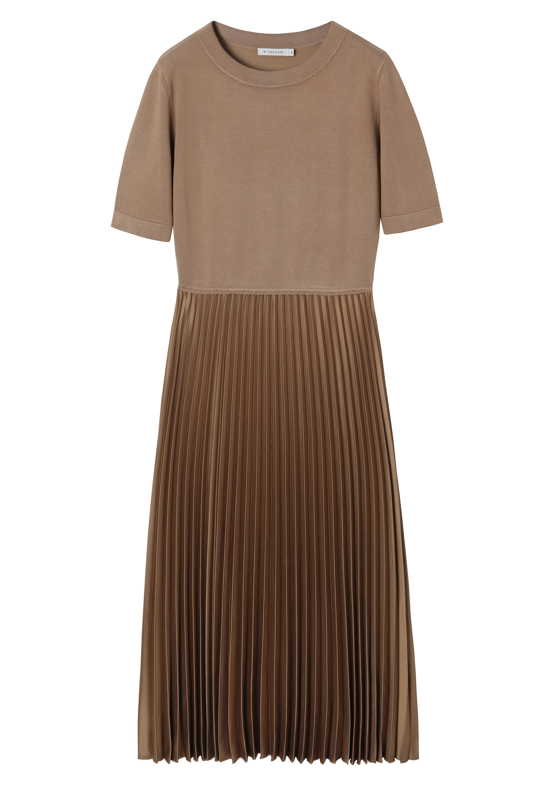 NABIRANA MIDI OBLEKA - MARIGENTA BEŽ 2