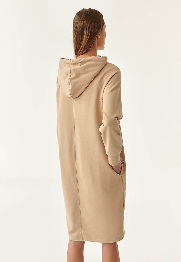 ROCHIE CU GLUGĂ ASPENA ROCHIE CU GLUGĂ ASPENA BEJ 3