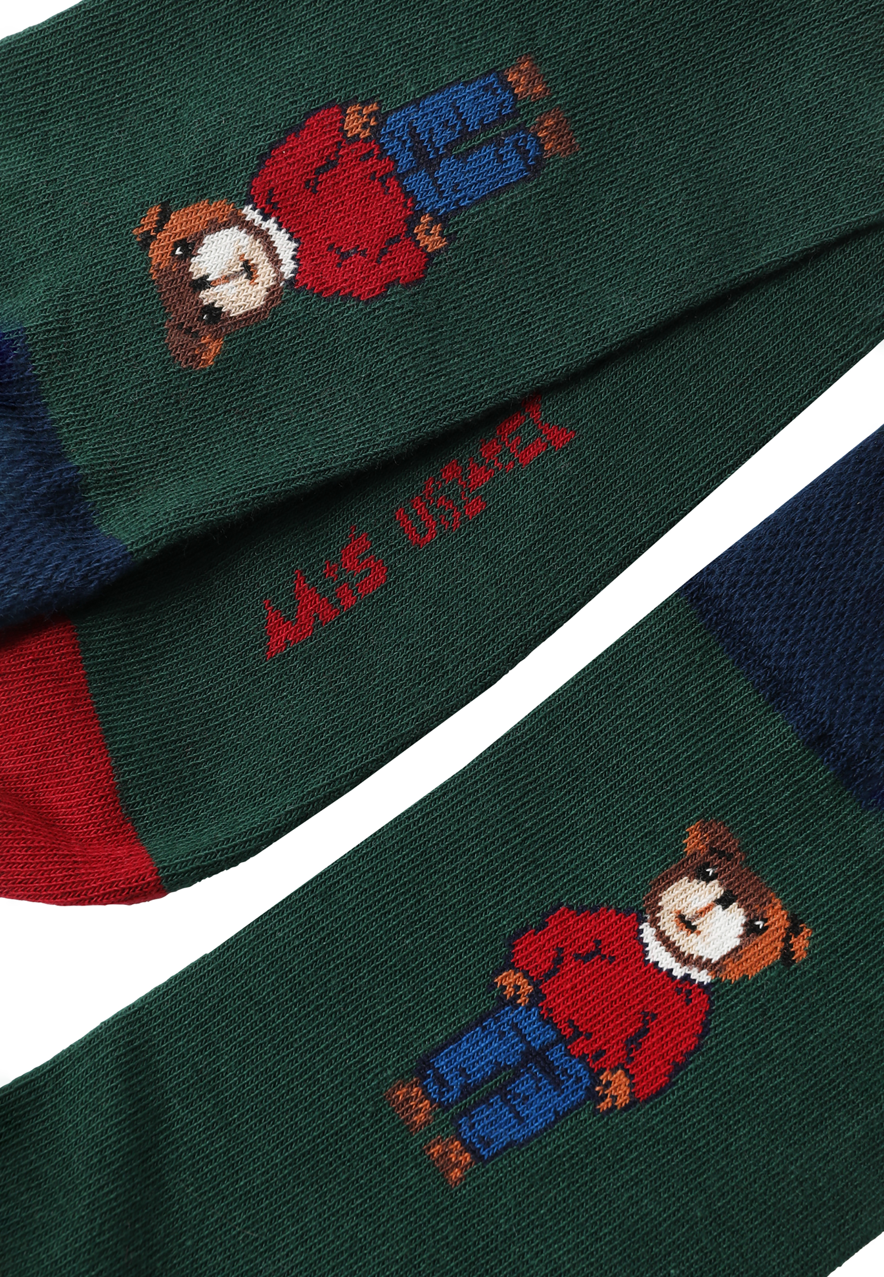 BAWEŁNIANE SKARPETKI MĘSKIE Z MISIEM USZATKIEM — MISIERETKI 1