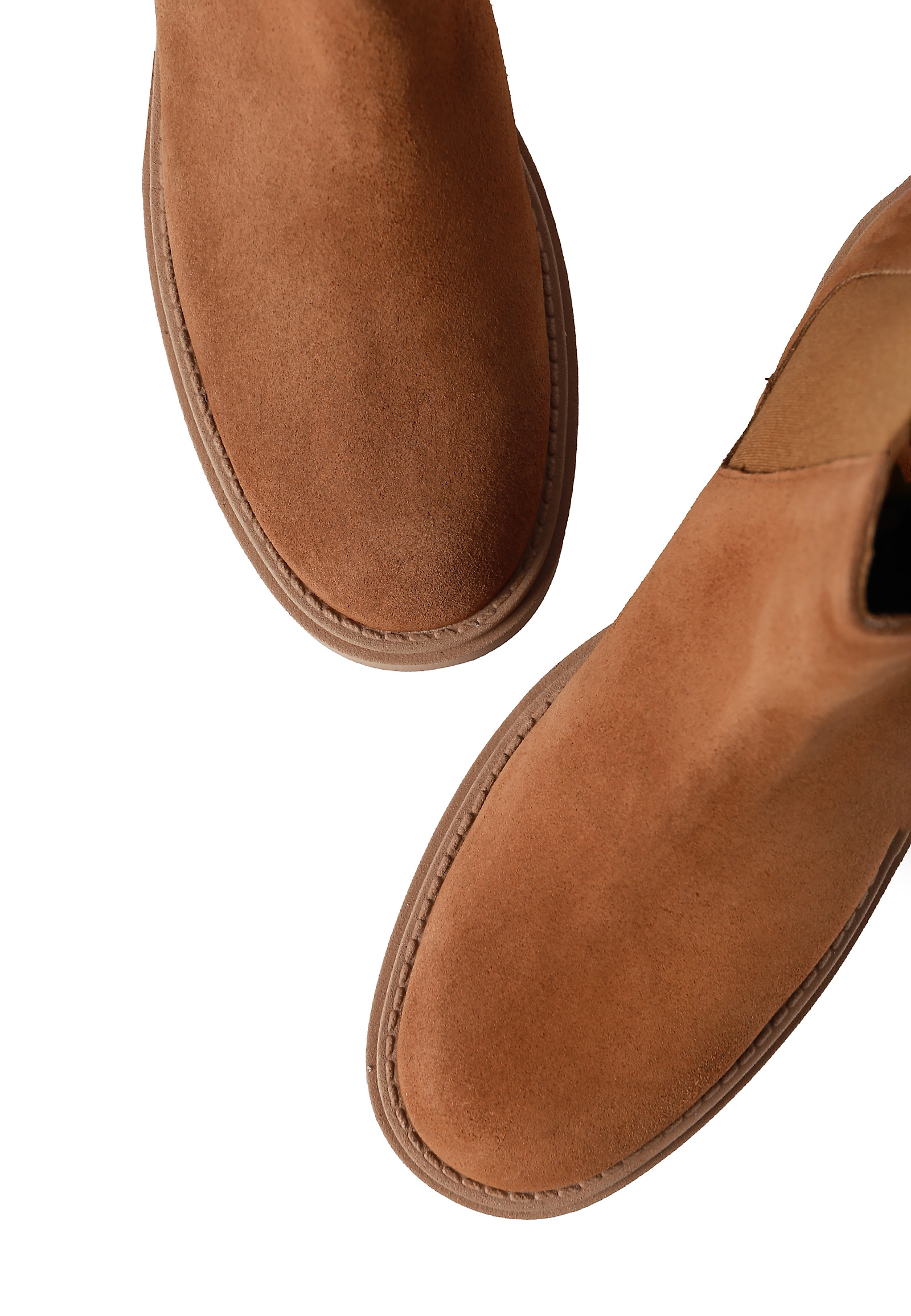 ZAMSZOWE BOTKI DAMSKIE — KESJA 1 ZAMSZOWE BOTKI DAMSKIE — KESJA 1 BEŻOWY 100750