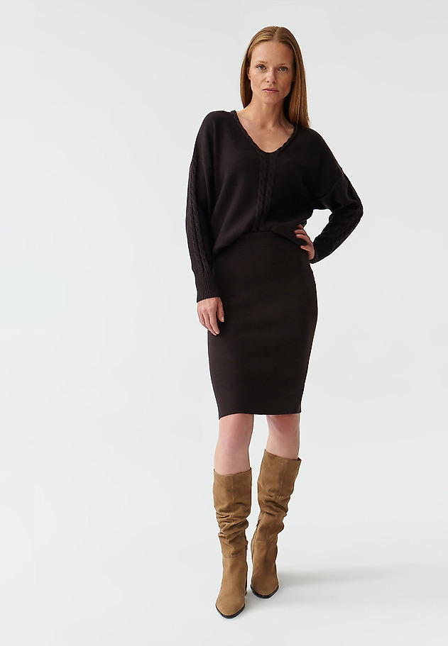 LADIES’ PENCIL SKIRT GEME LADIES’ PENCIL SKIRT GEME BROWN 1