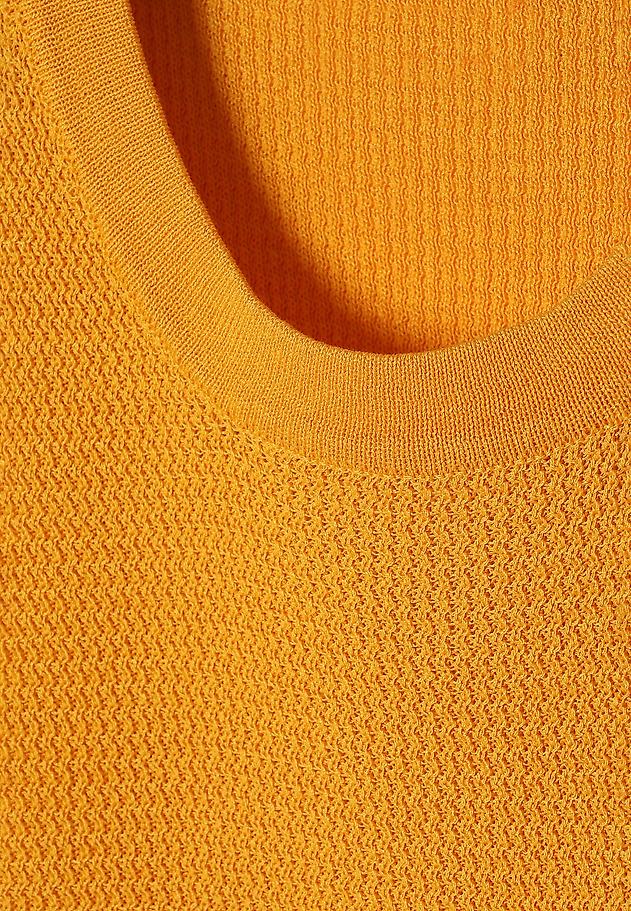 DÁMSKA PLETENÁ BLÚZKA BEZ RUKÁVOV – FAYA DÁMSKA PLETENÁ BLÚZKA BEZ RUKÁVOV – FAYA ŽLTÁ 5