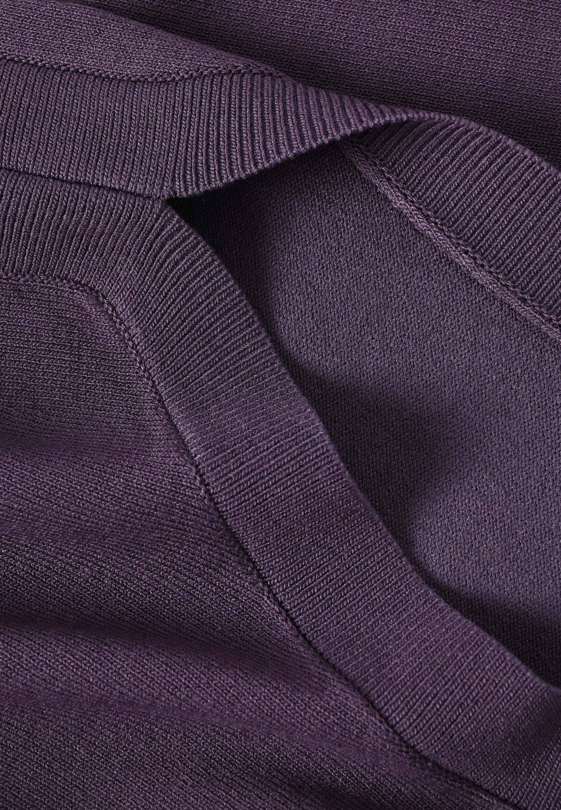 DZIANINOWA BLUZKA Z WISKOZĄ LENZING™ ECOVERO™ - IVENI FIOLETOWY 2