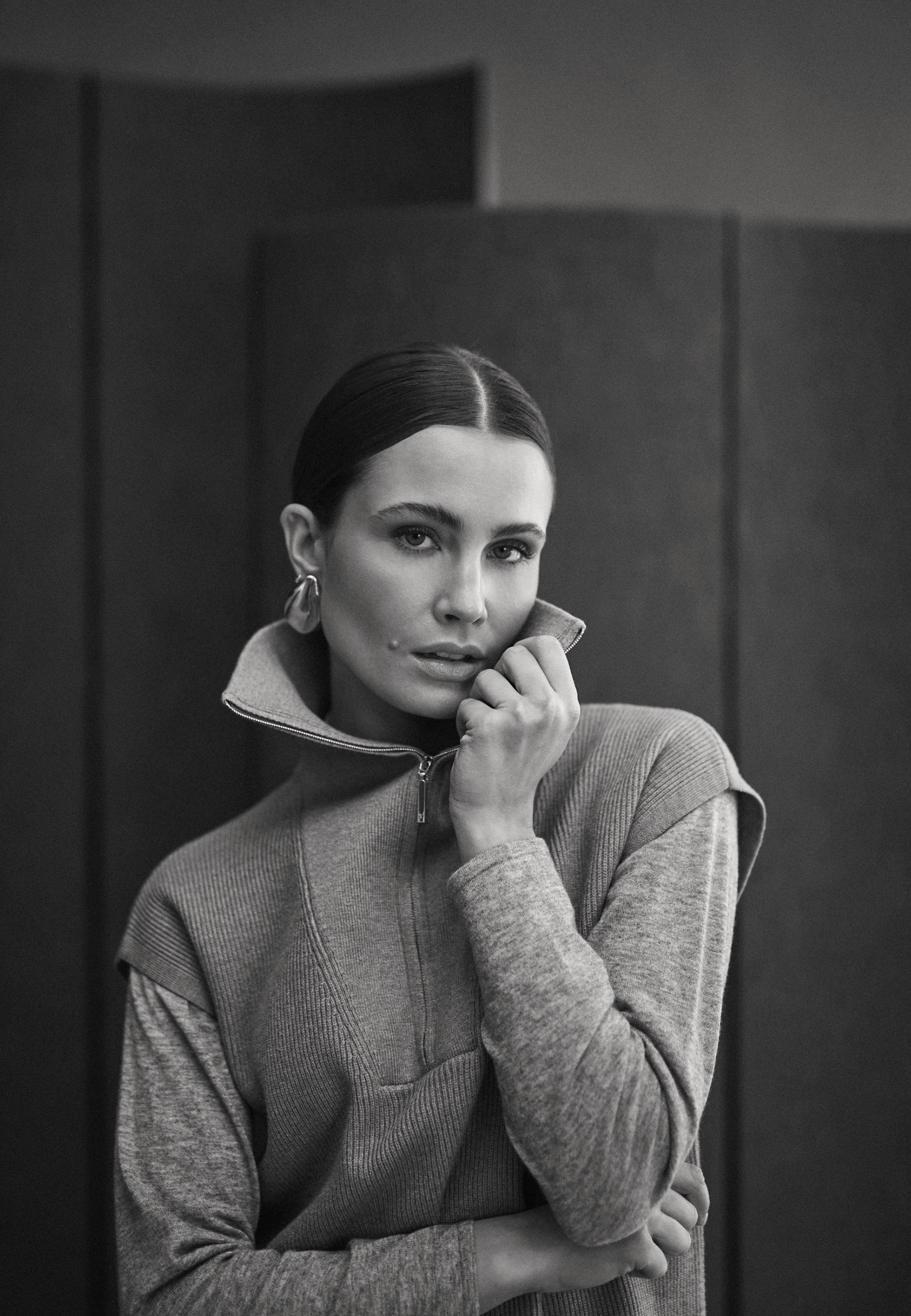 VEST WITH LENZING™ ECOVERO™ VISCOSE - MISAKI