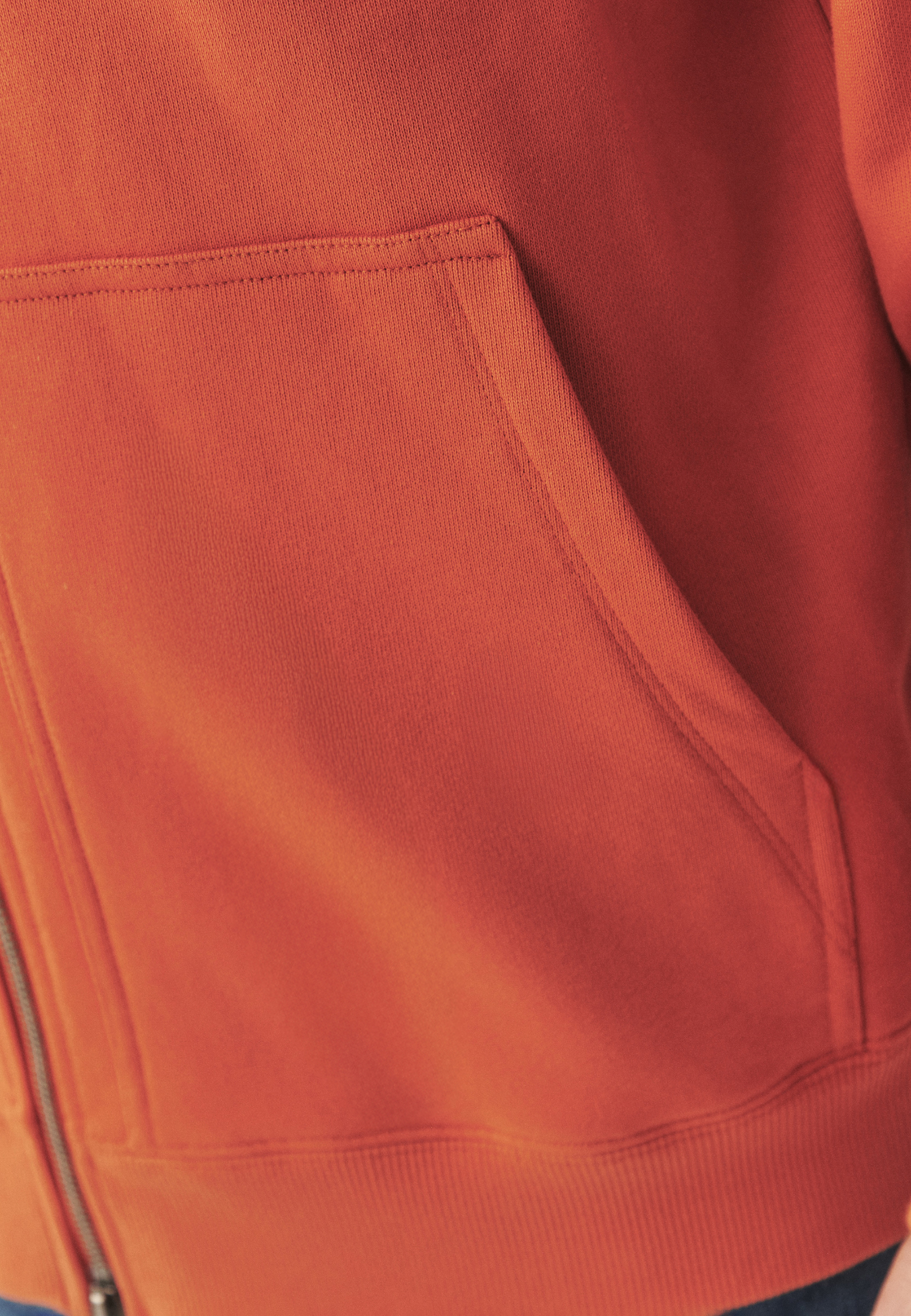 BAWEŁNIANA BLUZA Z KAPTUREM - MAREL POMARAŃCZOWY 2