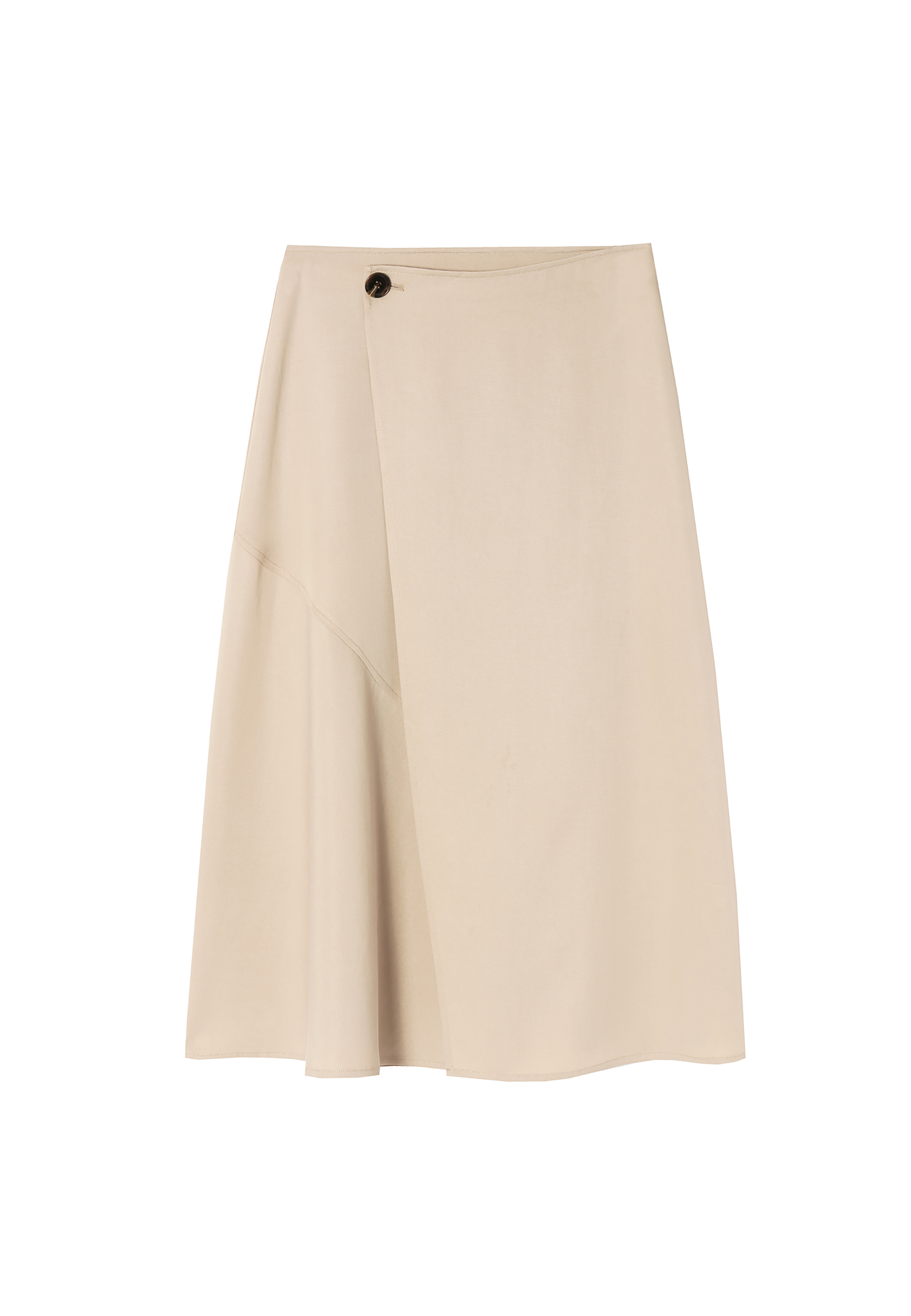 SPÓDNICZKA MIDI BRESKO BEŻOWY 2