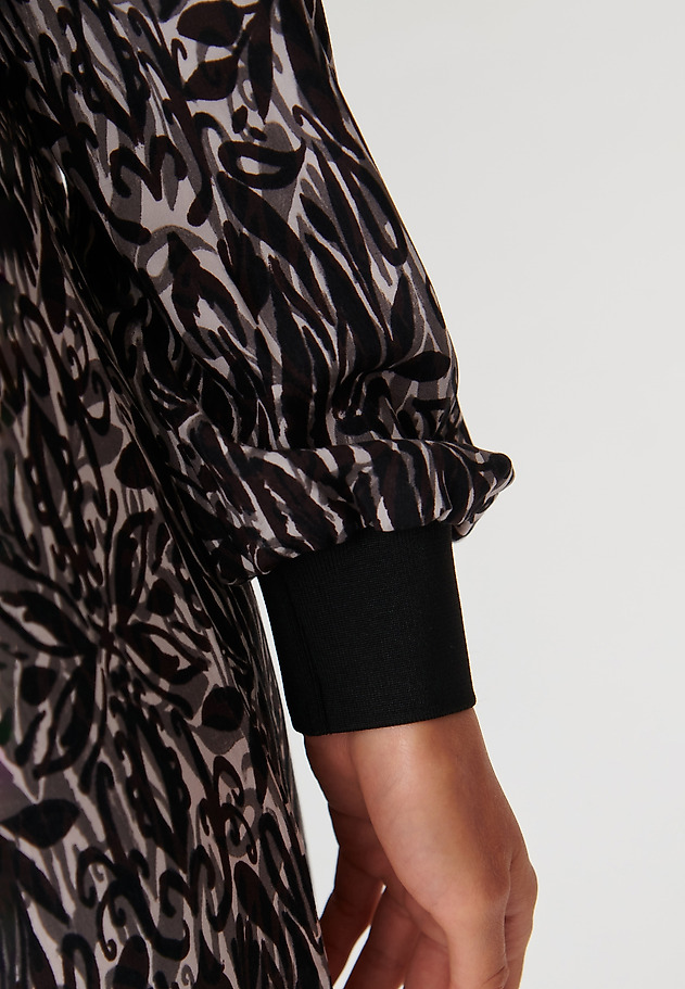 LADIES’ PATTERNED DRESS WITH A LONG SLEEVE SINCO LADIES’ PATTERNED DRESS WITH A LONG SLEEVE SINCO MULTICOLOR 5