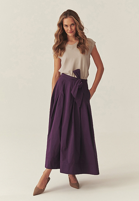 DZIANINOWA BLUZKA Z WISKOZĄ - KANDA DZIANINOWA BLUZKA Z WISKOZĄ - KANDA