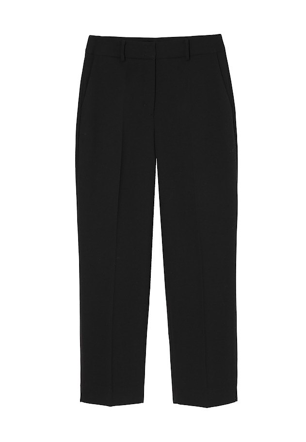 LADIES' FABRIC PANTS WITH A CLASSIC CUT - KOLIANA LADIES' FABRIC PANTS WITH A CLASSIC CUT - KOLIANA BLACK 4