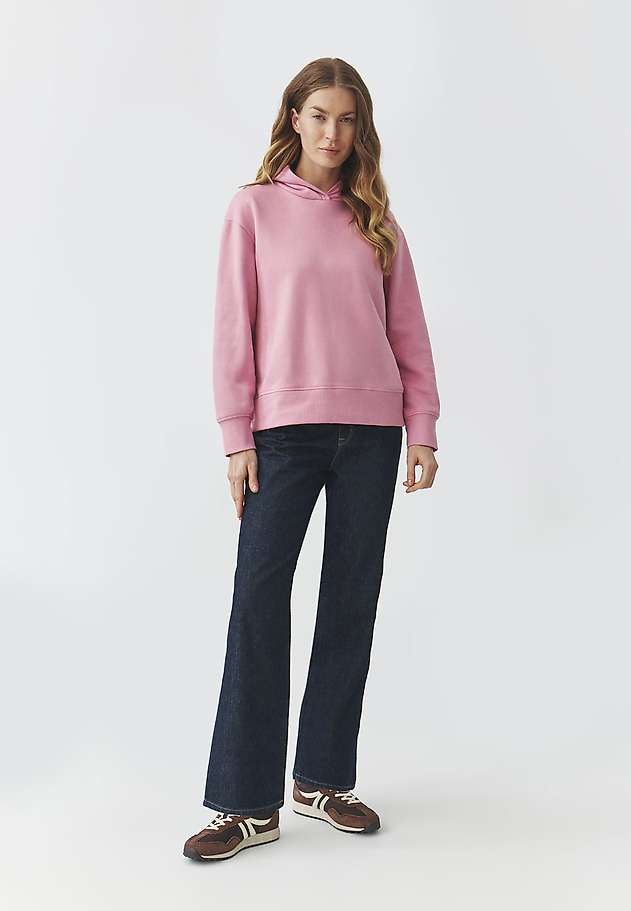 PASTEL HOODED SWEATSHIRT — NULA PASTEL HOODED SWEATSHIRT — NULA RÓŻOWY 2