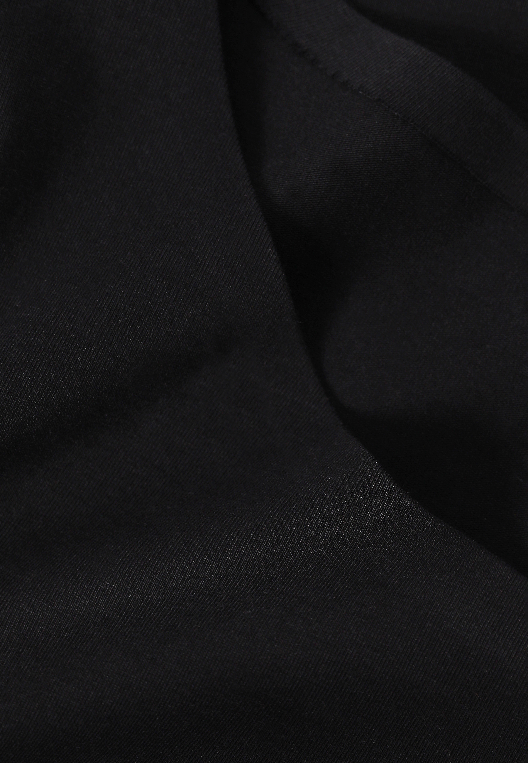 DOPASOWANA BLUZKA Z BAWEŁNĄ - MIKAJA CZARNY 2