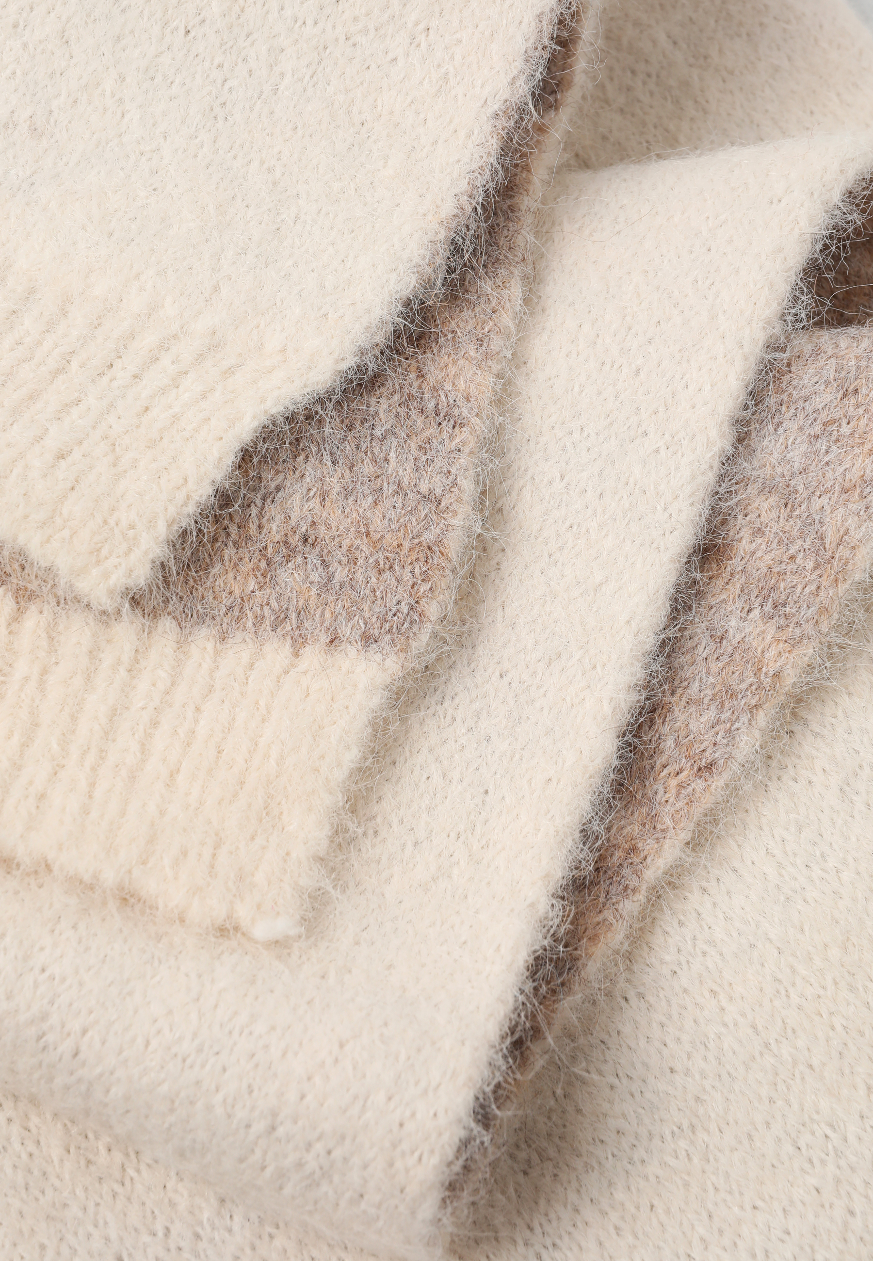 SZALIK Z DOMIESZKĄ WEŁNY - DOVLON BEŻOWY 2