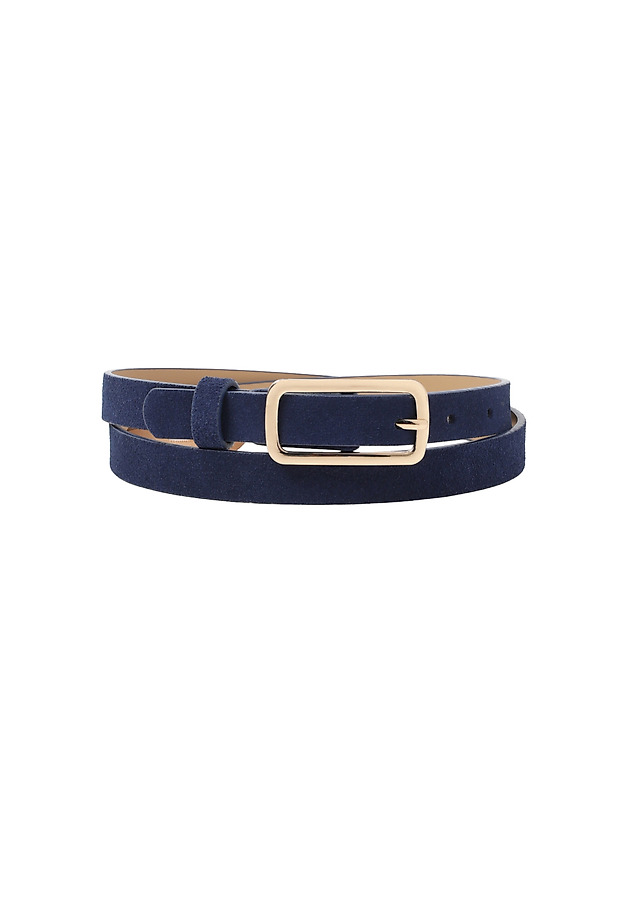 LADIES' SUEDE BELT — IMA LADIES' SUEDE BELT — IMA GRANATOWY 2