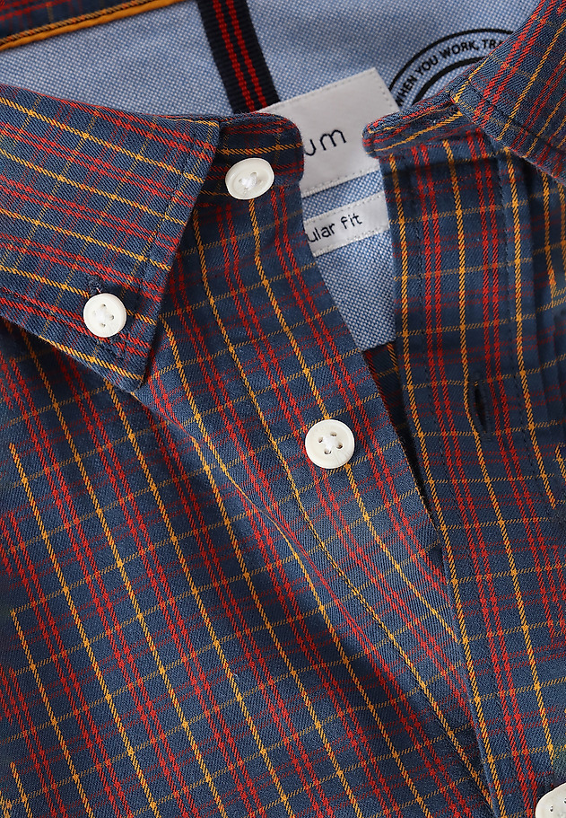 MEN'S CHECKERED SHIRT CHARLES 1 CLASSIC MEN'S CHECKERED SHIRT CHARLES 1 CLASSIC RED 6