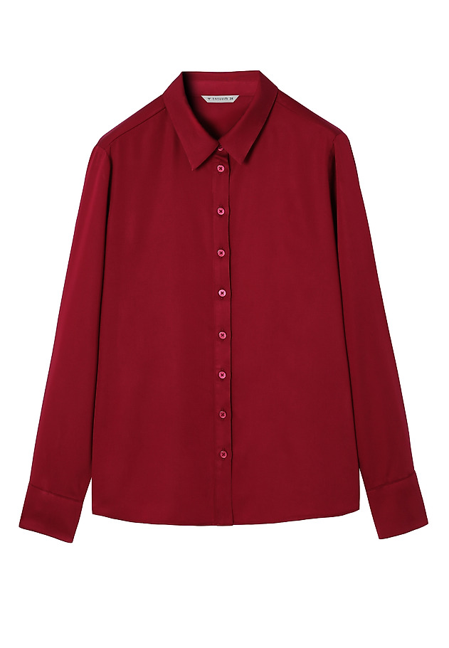 CĂMAȘĂ DIN SATIN CU TENCEL™ LYOCELL - NIKOLA CĂMAȘĂ DIN SATIN CU TENCEL™ LYOCELL - NIKOLA ROȘU 6