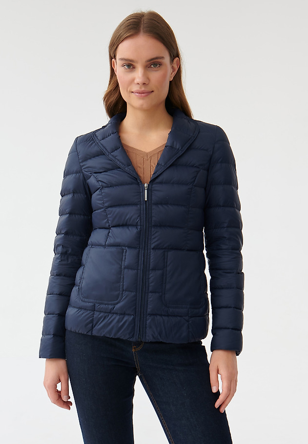 LADIES’ PUFFER JACKET FLATKO LADIES’ PUFFER JACKET FLATKO GRANATOWY 1