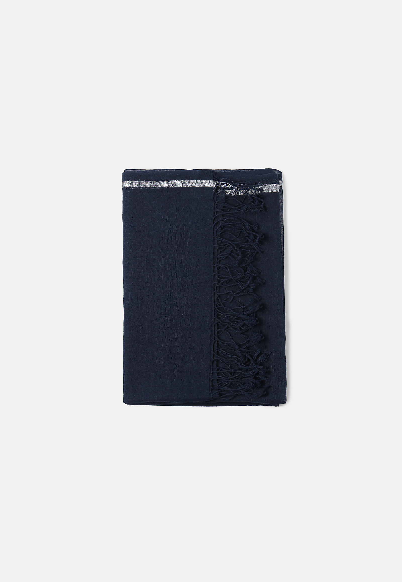 LADIES' SCARF SOLIDI LADIES' SCARF SOLIDI NAVY BLUE 79010