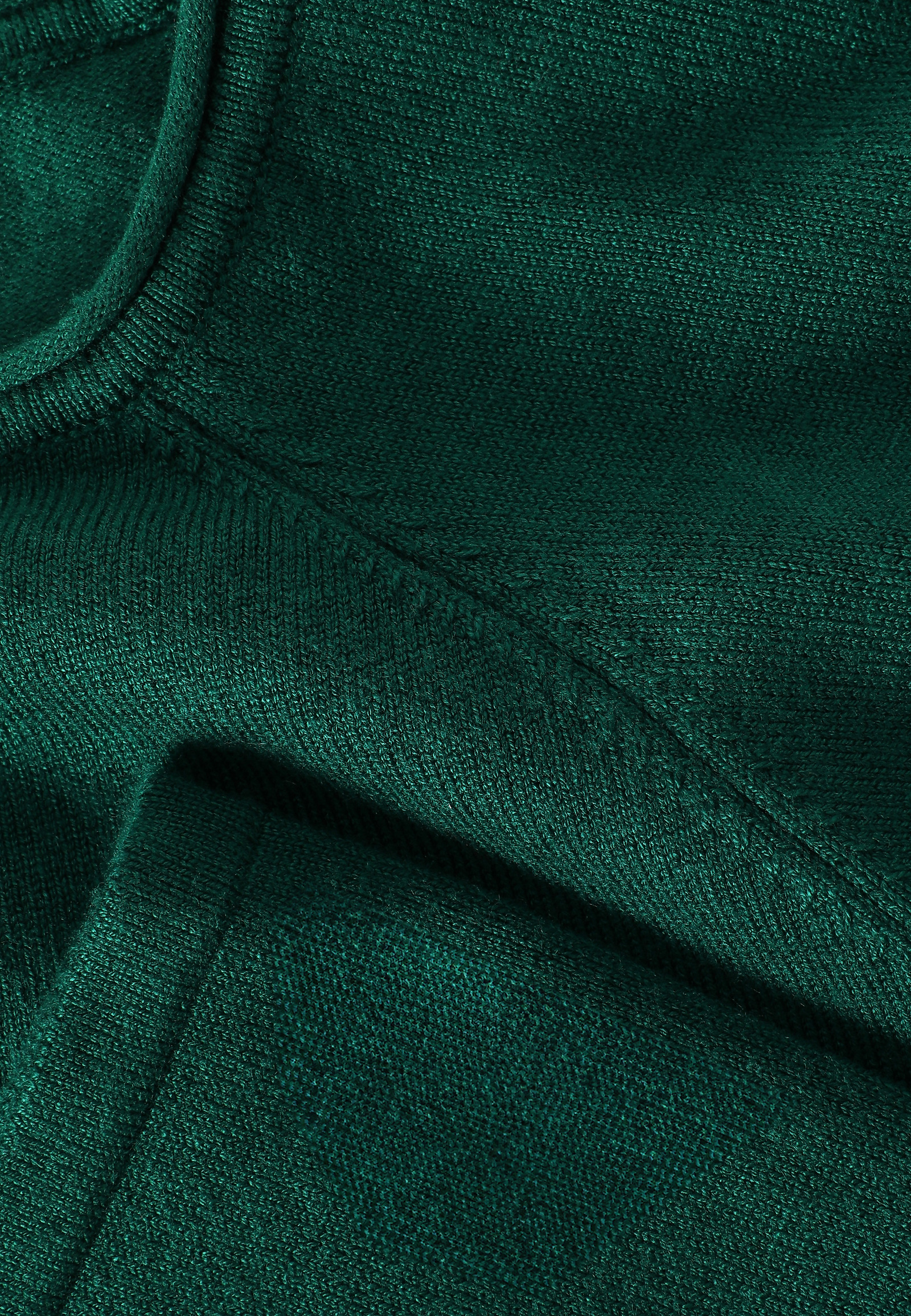CLASSIC PULLOVER WITH A BOAT NECKLINE - BROOKE CLASSIC PULLOVER WITH A BOAT NECKLINE - BROOKE GREEN 113150