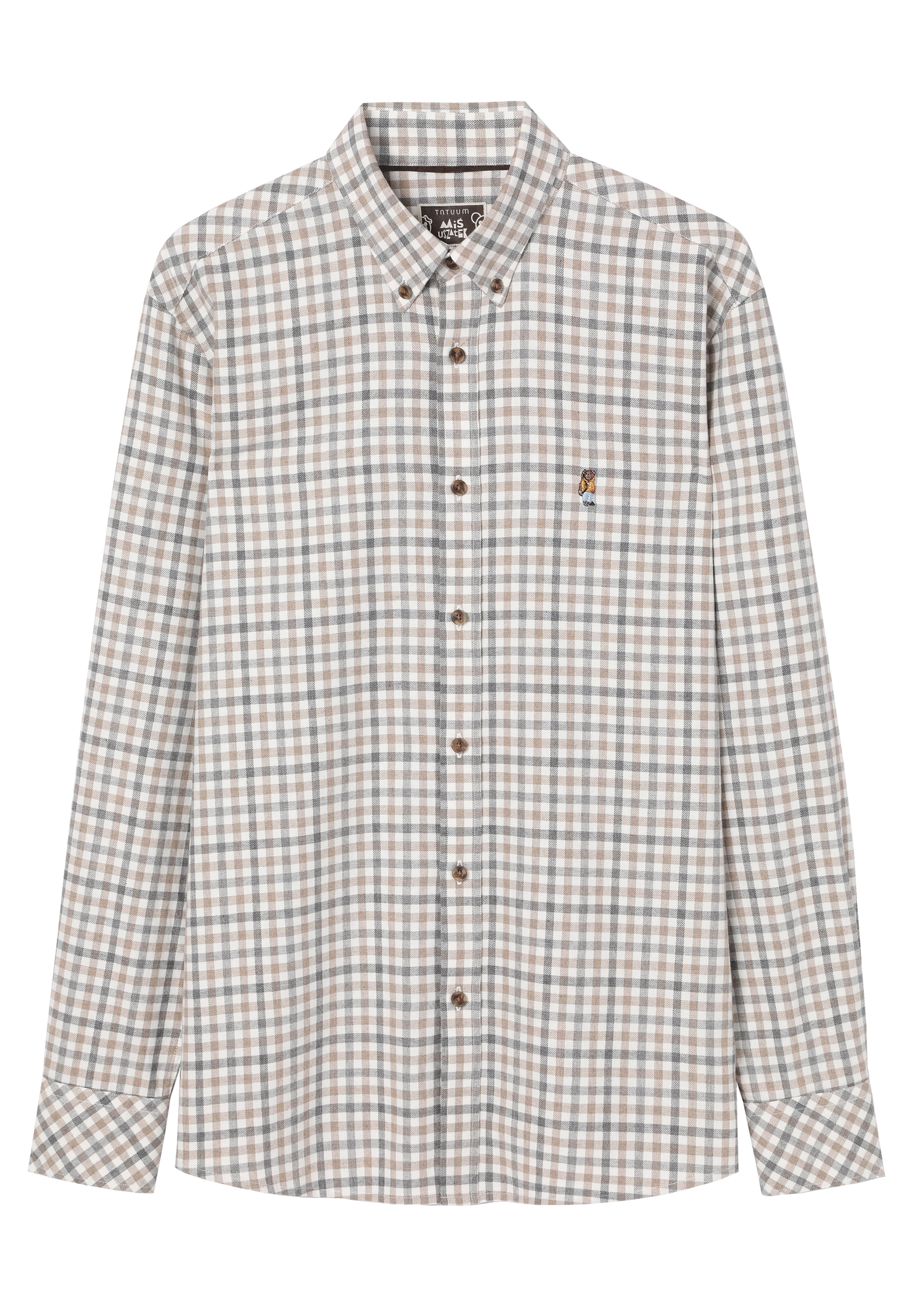 BAWEŁNIANA KOSZULA W KRATĘ - MARCO 4 CLASSIC MULTIKOLOR 2