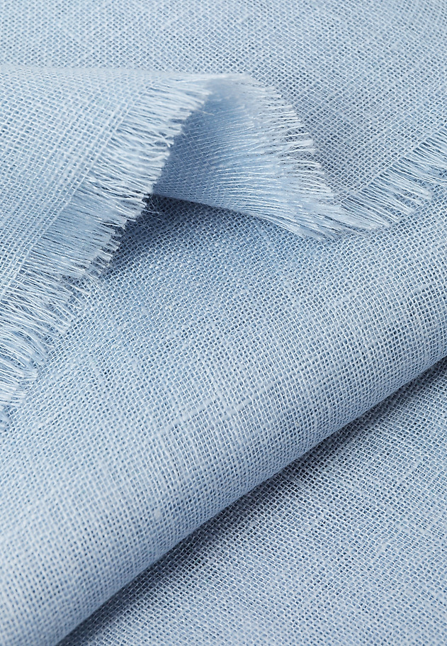 LINEN SCARF - LAMBI LINEN SCARF - LAMBI NIEBIESKI 6