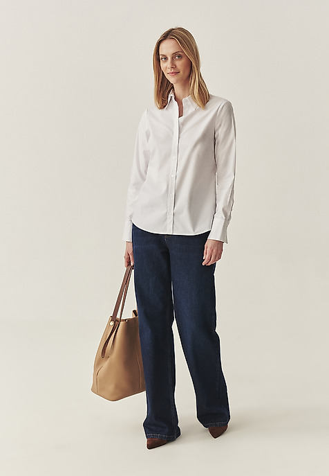 CLASSIC COTTON SHIRT - ERWINA WHITE 2