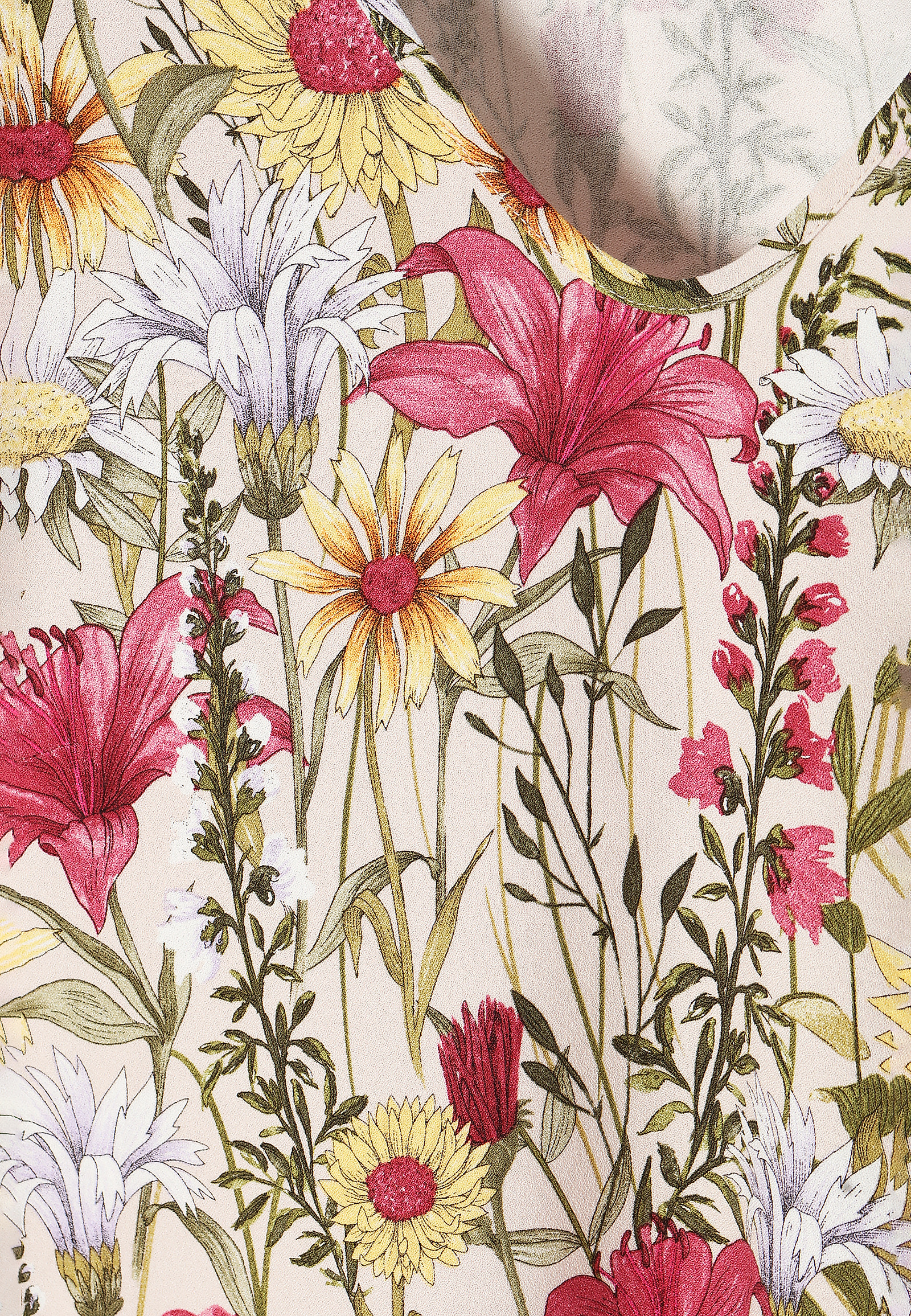 LUŹNA BLUZKA DAMSKA W KWIATY AFELIANNA LUŹNA BLUZKA DAMSKA W KWIATY AFELIANNA MULTIKOLOR 81171