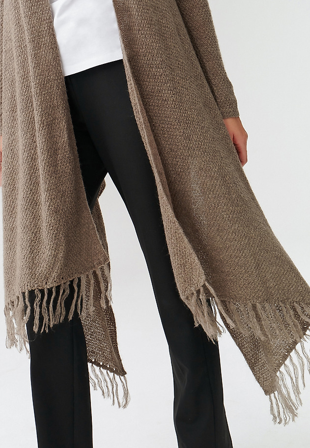 LONG LADIES’ SWEATER KAMIDI LONG LADIES’ SWEATER KAMIDI BEŻOWY 6