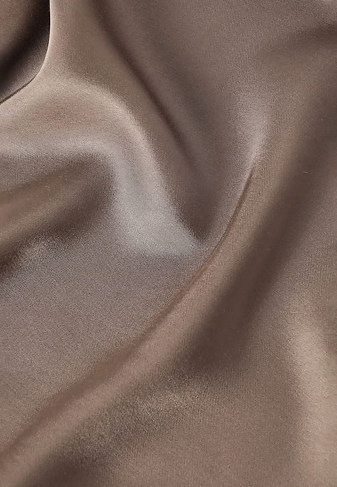 LONG LADIES’ SATIN SKIRT - SATINOLA 1 BEIGE 2