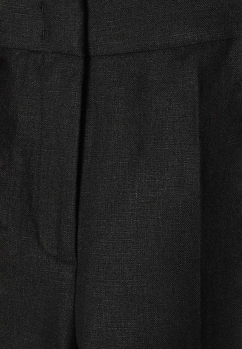 STYLISH LADIES’ LINEN TROUSERS - LANKA 1 BLACK 2